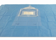 Tek Kullanımlık Cerrahi Kraniotomi Örtüsü Renk Mavi Boyut 230 * 330cm veya özelleştirme